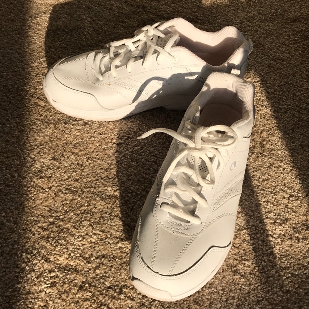 Champion white sneakers
